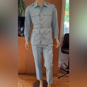 Leisure Suit Utility Jacket and Pants Set